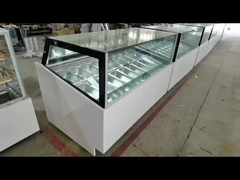 আইসক্রিম ডিসপ্লে ফ্রিজার জেলটো শোকেস