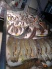 2m মাছ প্রদর্শন হিমায়িত মাছ শোকেস মাছ বিপণন জন্য মাছ কাউন্টার