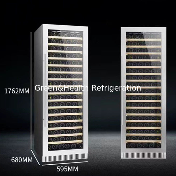 ইটিএল সার্টিফিকেট ৩৬০ ডিগ্রি এয়ার ভেন্টিলেশন ওয়াইন রেফ্রিজারেটর ৪১৮ এল ২২০ ভি ৫০ এইচজেড স্বয়ংক্রিয় ডিফ্রস্ট সিস্টেমের সাথে