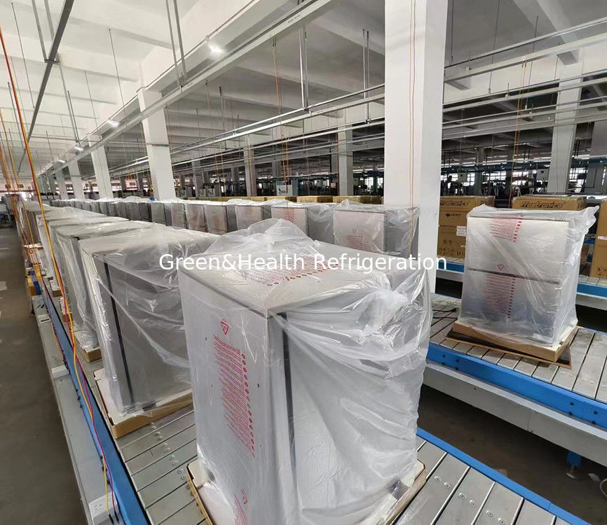 ETL সার্টিফিকেট 150L 168ক্যান স্টেইনলেস স্টীল সলিড ডোর আউটডোর পানীয় রেফ্রিজারেটর