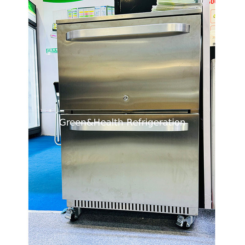 ইটিএল সার্টিফিকেট 900L 100 ক্যান পূর্ণ গ্লাস দরজা পানীয় রেফ্রিজারেটর বহিরঙ্গন ফ্রিজ