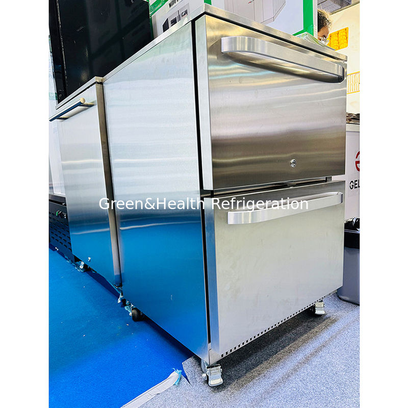 ইটিএল সার্টিফিকেট 900L 100 ক্যান পূর্ণ গ্লাস দরজা পানীয় রেফ্রিজারেটর বহিরঙ্গন ফ্রিজ