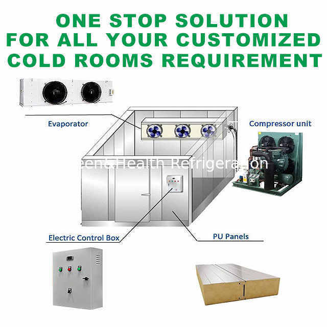 মডুলার ডিজাইন ওয়াক ইন চেম্বার কোল্ড স্টোরেজ কুলার রেফ্রিজারেটর গুদাম বিক্রয়ের জন্য