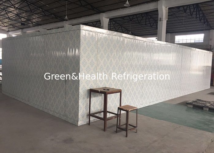 কাস্টমাইজড বাণিজ্যিক ওয়াক ইন ফ্রিজার রেফ্রিজারেটেড কোল্ড স্টোরেজ রুম কসাই মাংস প্রক্রিয়াকরণের জন্য