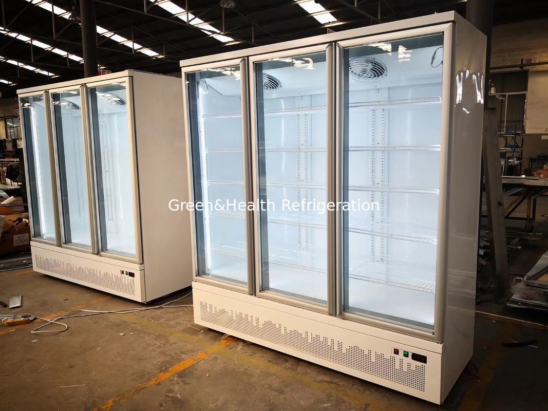 সুপারমার্কেট, কনভিনিয়েন্স স্টোর, ক্যাফে এবং রেস্তোরাঁর জন্য রেফ্রিজারেটেড মার্চেন্ডাইজিং সলিউশন: বাণিজ্যিক শক্তি পানীয় কুলার