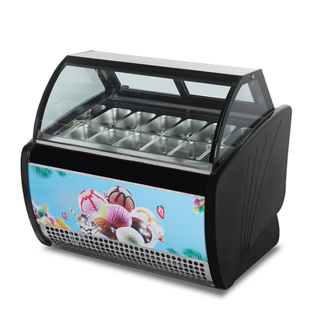 Ice Cream Shops/Cake Shops Use Ice Cream Refrigerated Storage Display Refrigerators