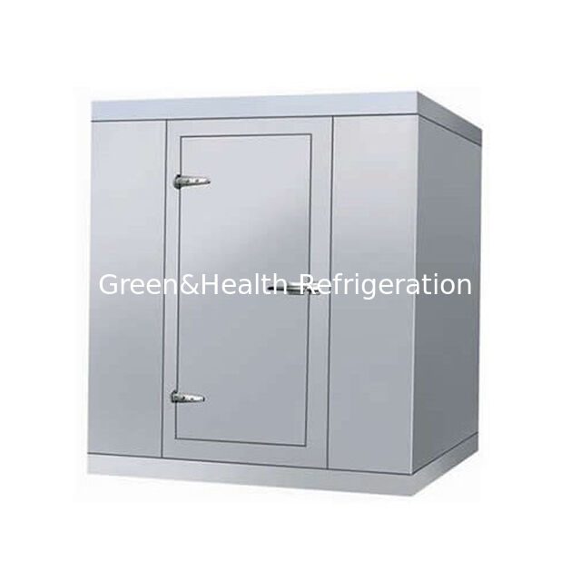 সুপারমার্কেট বৃহৎ বাণিজ্যিক স্কেল হিমায়িত কোল্ড স্টোরেজ কোল্ড রুমে খাদ্য পণ্য সংরক্ষণ