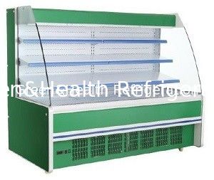 নিয়মিত শেলফ দোকান DANFOSS R404a / R134 সংকোচকারী সঙ্গে মাল্টিড্যাক ওপেন চিলার