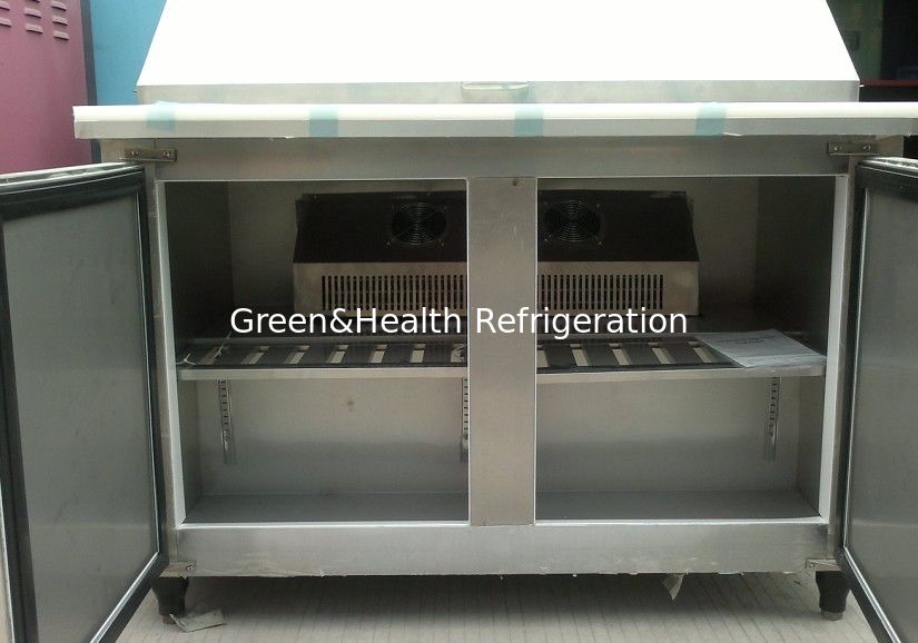 110V 60HZ 1/2/3 কাউন্টার ফ্রিজের অধীনে দরজা, রান্নাঘর হোটেল, আন্ডারউন্টার ফ্রিজের জন্য