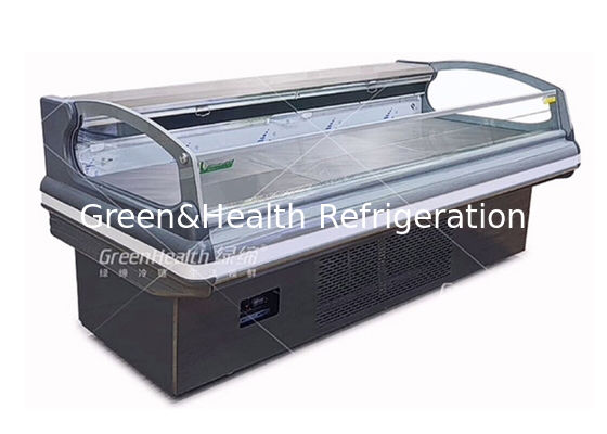 ফ্রেশ মিট ওপেন ডিসপ্লে ফ্রিজ কমার্শিয়াল ফ্রোজেন ফুড ফ্রিজার