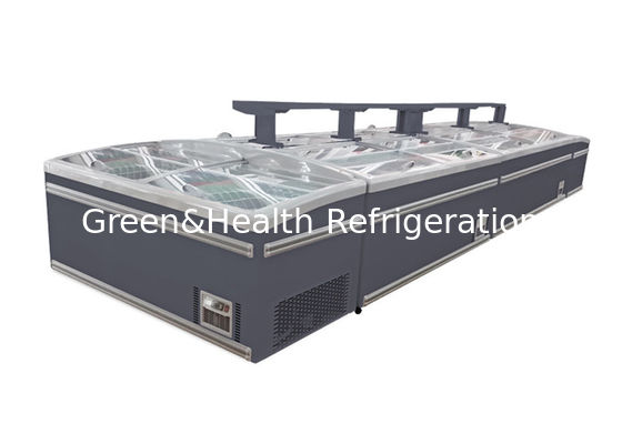 2.5 মিটার দৈর্ঘ্য বাণিজ্যিক ডিসপ্লে ফ্রিজার আইসক্রিম শোকেস