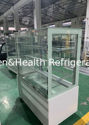 3 লেয়ার গ্লাস বেকারি কেক শপ ডিসপ্লে শোকেস ফ্রিজার রুটির জন্য