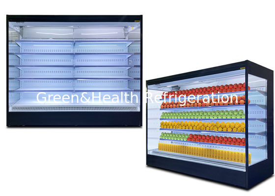 দক্ষ কপার টিউব অ্যালুমিনিয়াম ফিন মাল্টিডেক ওপেন চিলার স্বয়ংক্রিয় ডিফ্রস্ট