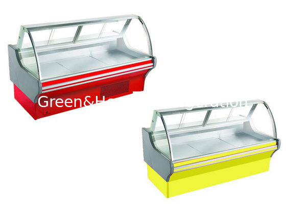 R404a কোল্ড ডেলি কেস সীফুড রেফ্রিজারেশন সরঞ্জাম ক্যাটারিং জন্য মাংস শোকেস