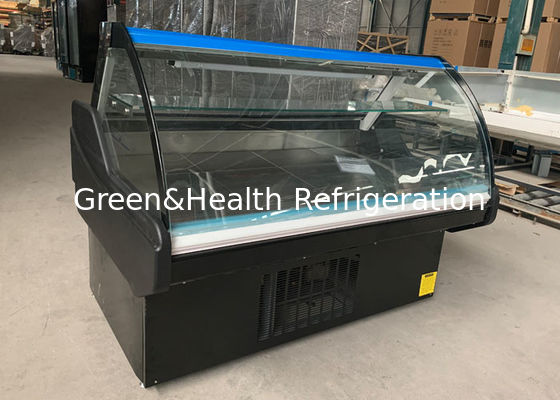 1M ফ্রন্ট ফ্লিপ ডোর ডেলি ডিসপ্লে রেফ্রিজারেটর কসাই সরঞ্জাম মাংস ফ্রিজার 100L