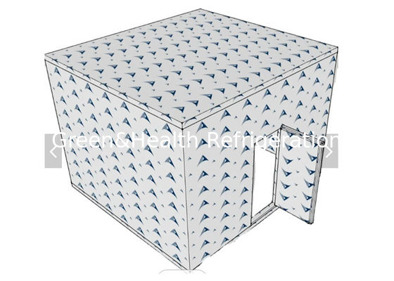 30M3 ফুড স্টোরেজ ফ্রিজার PU প্যানেল কোল্ড স্টোরেজ রুম কনডেন্সিং ইউনিট রেফ্রিজারেটরে হাঁটা