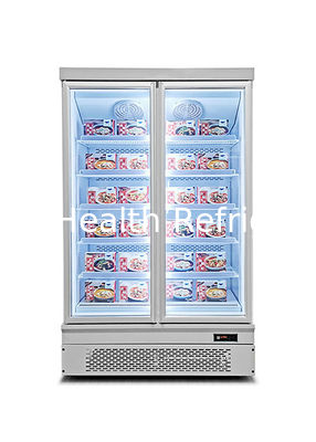 R134a বাণিজ্যিক সুপারমার্কেট সরঞ্জাম নীচে মাউন্ট উল্লম্ব Freeezer Heladeras