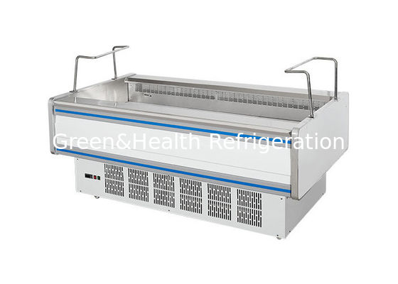 900W ফ্রস্ট ফ্রি সুপারমার্কেট মাংসের দোকানের জন্য তাজা খাবারের শোকেস