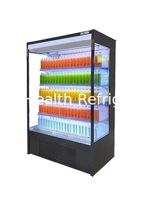 বাণিজ্যিক মিনি মাল্টিডেক ওপেন চিলার সিস্টেম ইউরোপীয় স্টাইলে নির্মিত