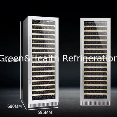 ইটিএল সার্টিফিকেট ৩৬০ ডিগ্রি এয়ার ভেন্টিলেশন ওয়াইন রেফ্রিজারেটর ৪১৮ এল ২২০ ভি ৫০ এইচজেড স্বয়ংক্রিয় ডিফ্রস্ট সিস্টেমের সাথে