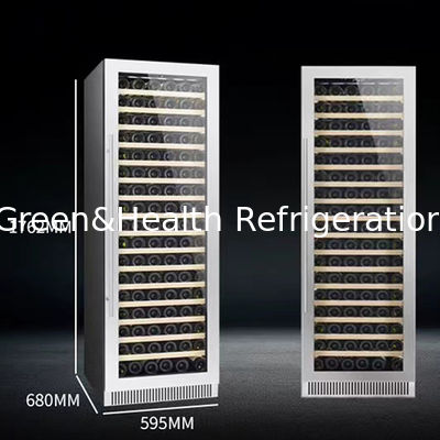 ইটিএল সার্টিফিকেট ফ্যান কুলিং সিস্টেমের সাথে কাস্টমাইজড বার ওয়াইন সেলার চিলার