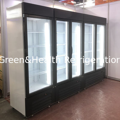 220v/50-60hz নামমাত্র ভোল্টেজ পানীয় ডিসপ্লে কুলার 2C থেকে 8C তাপমাত্রা পরিসীমা সঙ্গে