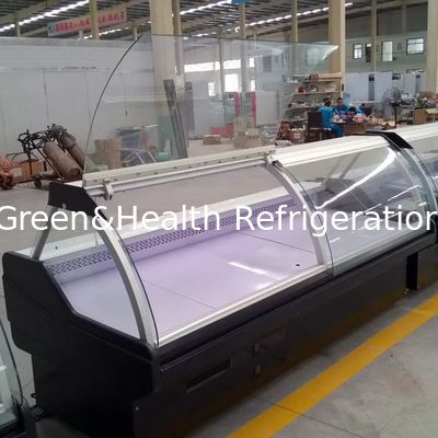 ২-৬°C খামার দোকান ডেলি ডিসপ্লে রেফ্রিজারেটর খোলা দরজা সহ