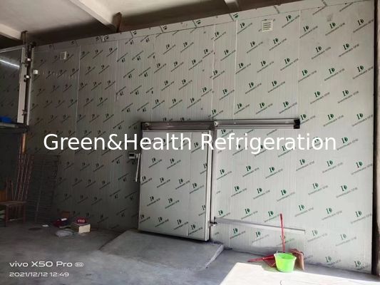 কোল্ড চেইন স্টোরেজ সলিউশন কম গোলমাল ওয়াক ইন ফ্রিজার উচ্চ ক্ষমতা ফ্রিজার রুম