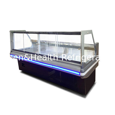 বাণিজ্যিক রান্না করা খাদ্য স্টোর / বাজার / সুপারমার্কেটগুলি রান্না করা খাদ্য সংরক্ষণ এবং প্রদর্শন করতে নিবেদিত রেফ্রিজারেটর ক্যাবিনেট
