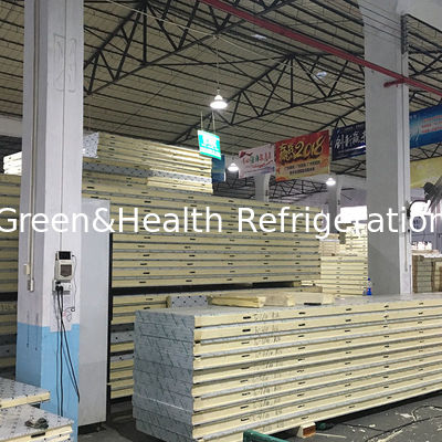 কোল্ড রুমের জন্য 20 মিমি পলিউরেথেন পু ছাদ স্যান্ডউইচ প্যানেল